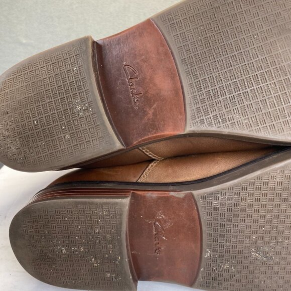 ClarksUltimate Comfort Men's Slip On Brown Leather Chelsea Boots,Size 13 M - Picture 16 of 16